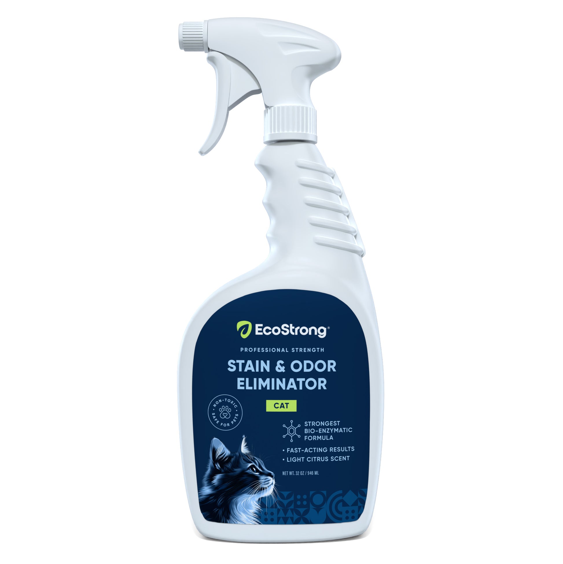 EcoStrong Cat Stain and Odor Eliminator 32 oz #size_32-oz-sprayer
