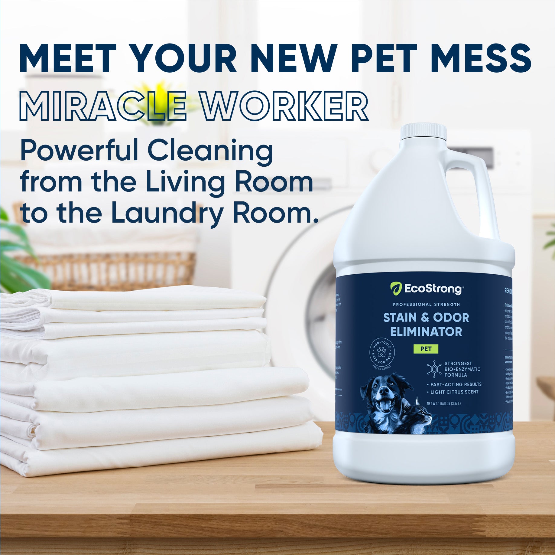 EcoStrong Pet Stain and Odor Eliminator 1 gallon #size_1-gallon-jug