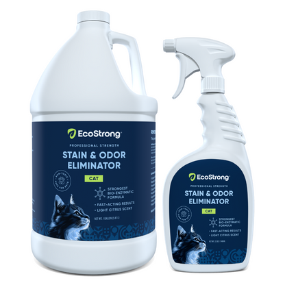 EcoStrong Cat Stain and Odor Eliminator 1 gallon #size_32-oz-sprayer-bottle-and-1-gallon-refill