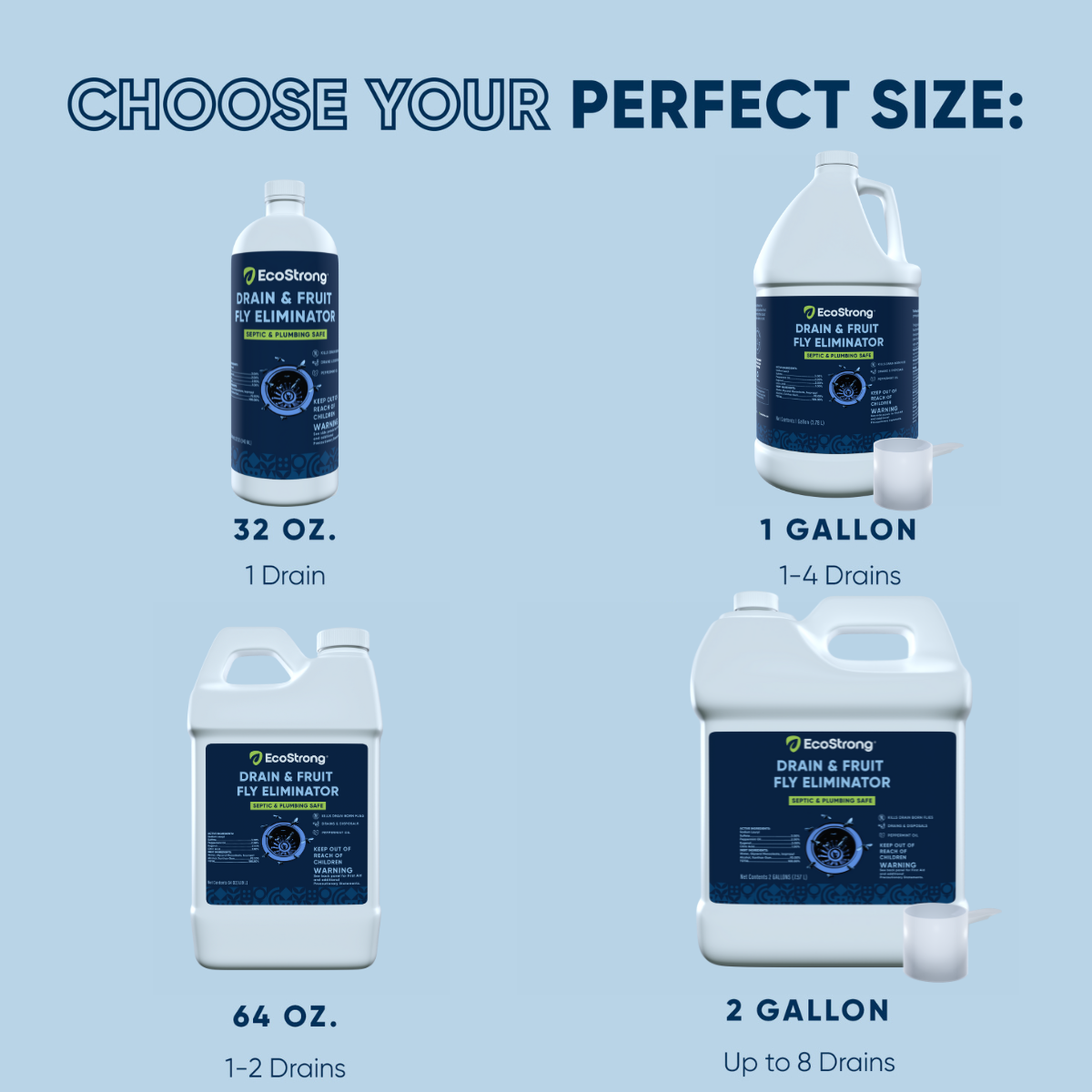 EcoStrong Drain and Fruit Fly Eliminator 1 Gallon #size_2-gallon-jug