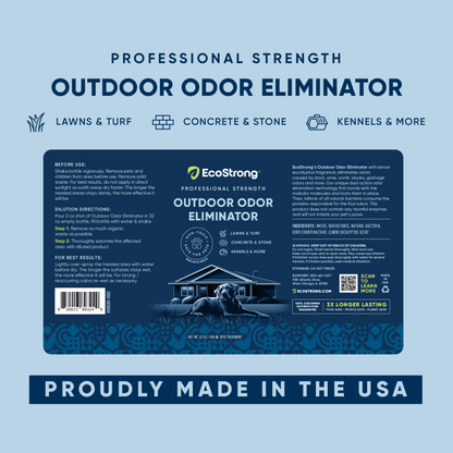 EcoStrong Outdoor Odor Eliminator Spot treatment #size_10-x-2-oz-shots-and-sprayer-bottle