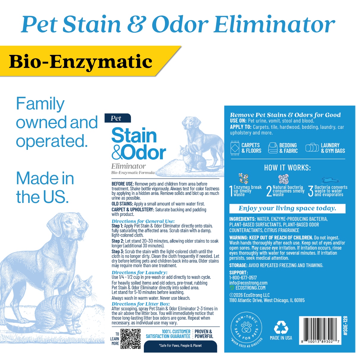 EcoStrong Pet Stain and Odor Eliminator 5 gallon #size_32-oz-sprayer-bottle-and-1-gallon-refill|scent_citrus