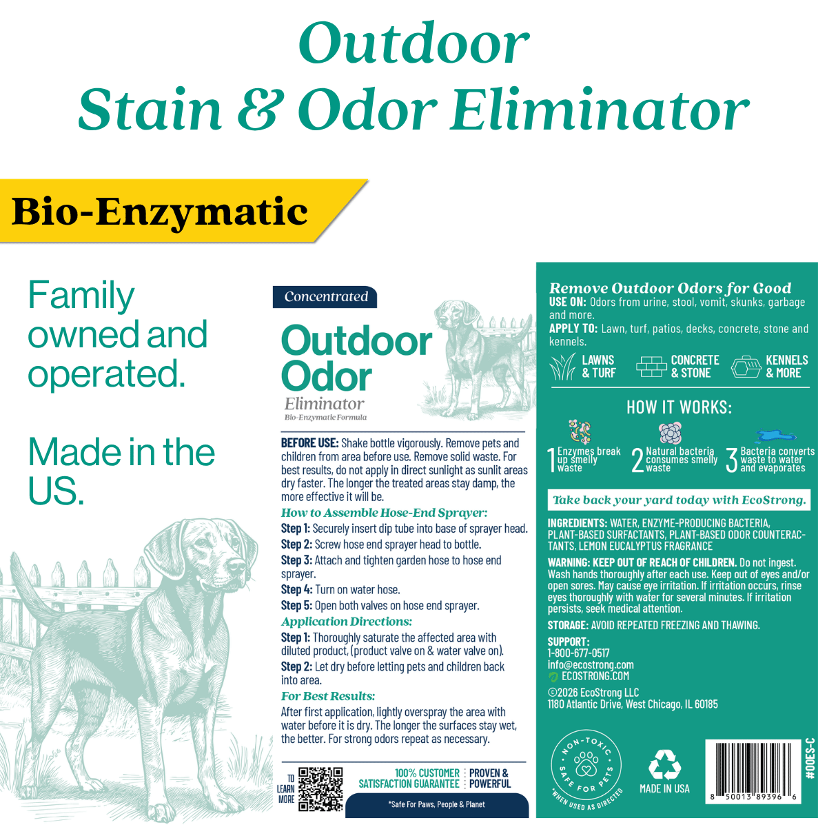 EcoStrong Outdoor Odor Eliminator 1 gallon sprayer #size_1-gallon-jug-and-hose-end-sprayer