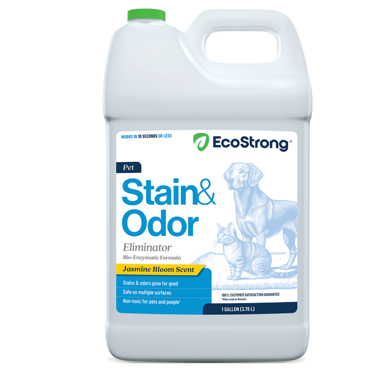 EcoStrong Pet Stain and Odor Eliminator 1 gallon #size_1-gallon-jug|scent_jasmine-bloom