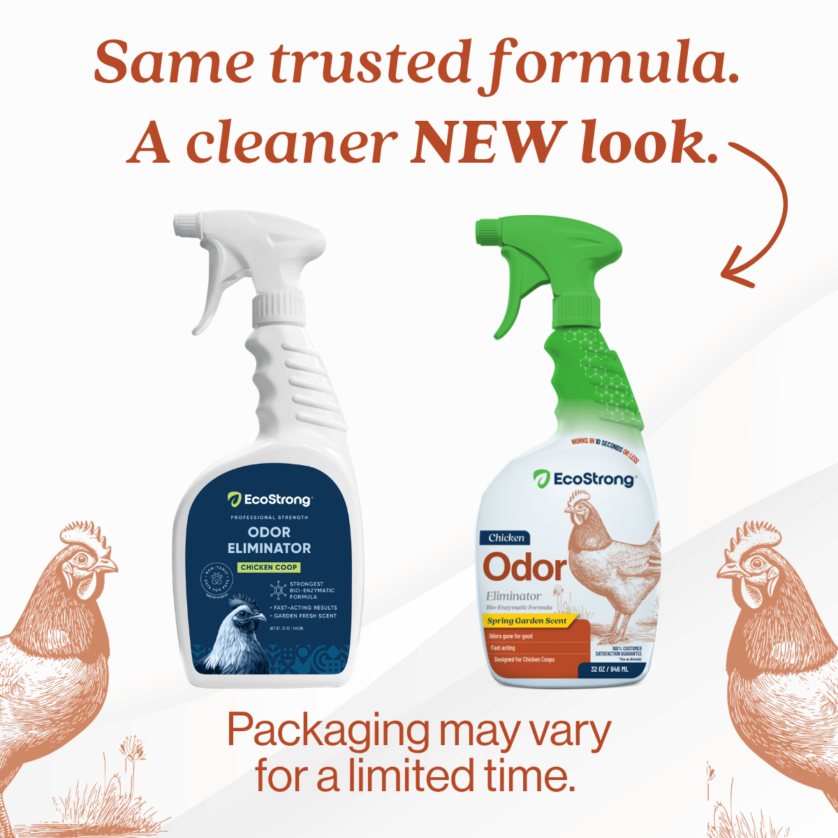 EcoStrong Chicken Coop Odor Eliminator 1 Gallon #size_32-oz-sprayer-bottle