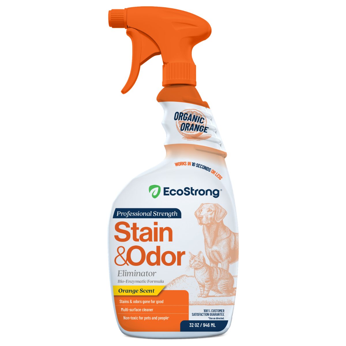 Organic Orange Stain and Odor Eliminator #size_32-oz-sprayer-bottle