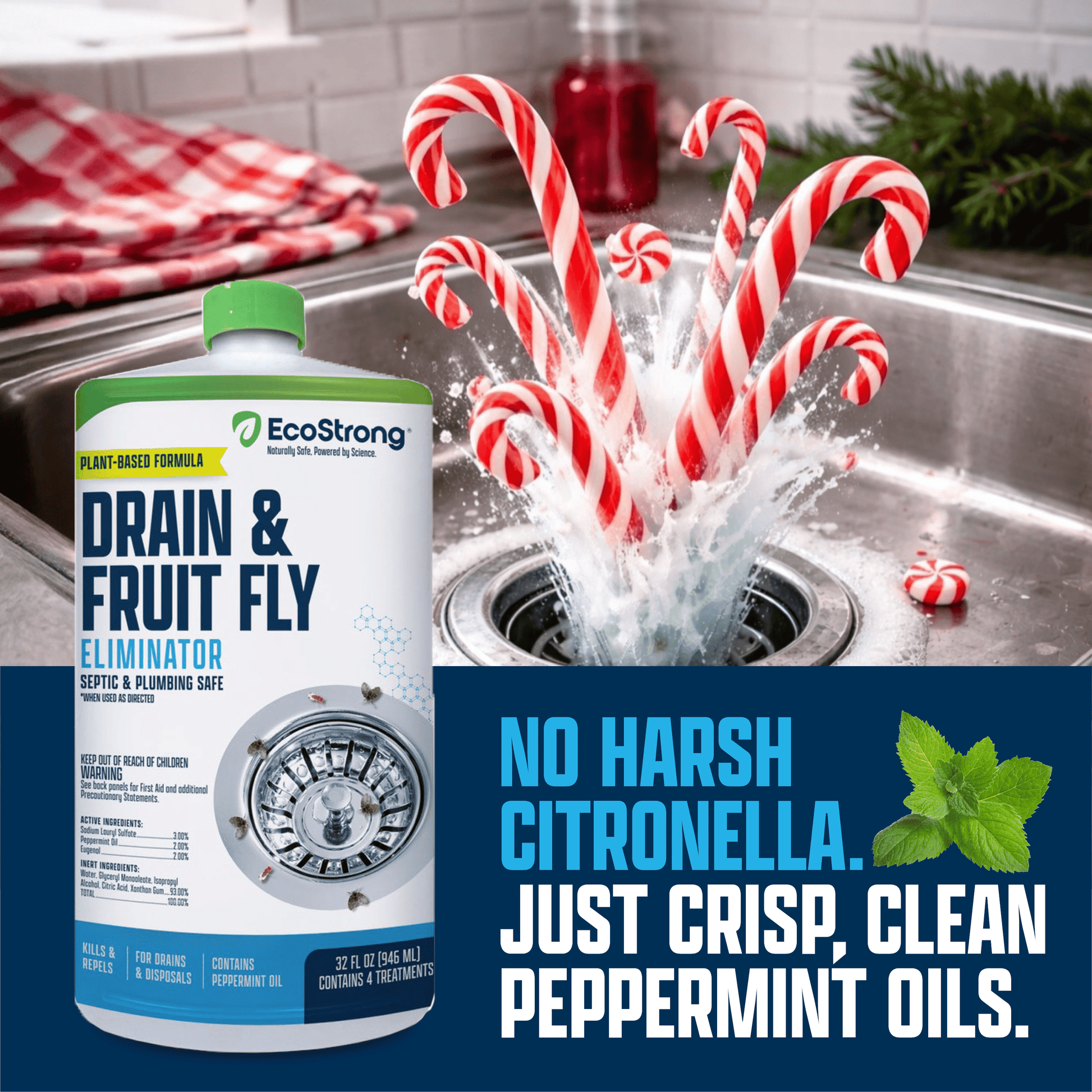 Ecostrong Drain and Fruit Fly Eliminator 32 oz #size_32-oz-bottle