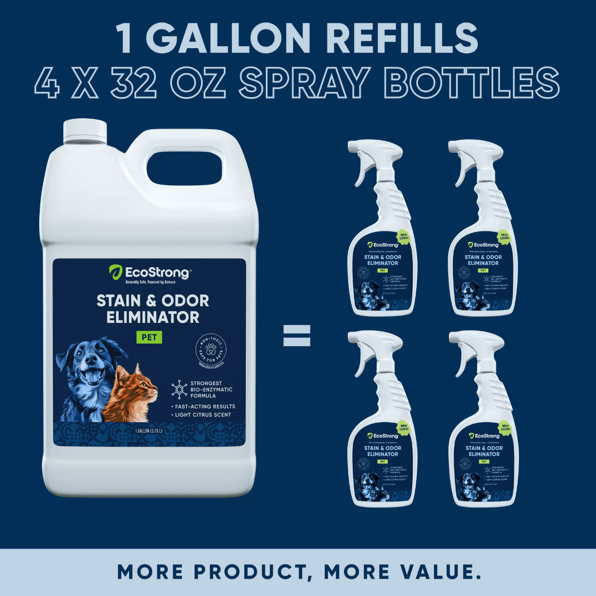 EcoStrong Pet Stain and Odor Eliminator 1 gallon #size_1-gallon-jug