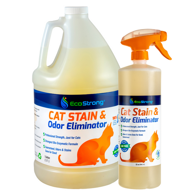 EcoStrong Cat Stain and Odor Eliminator 1 gallon #size_32-oz-sprayer-bottle-and-1-gallon-refill