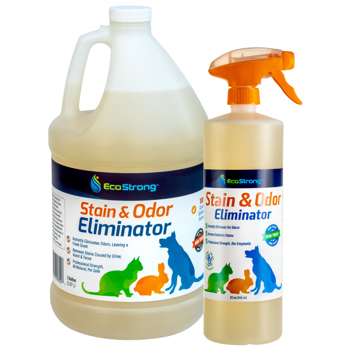 EcoStrong Pet Stain and Odor Eliminator 5 gallon #size_32-oz-sprayer-bottle-and-1-gallon-refill