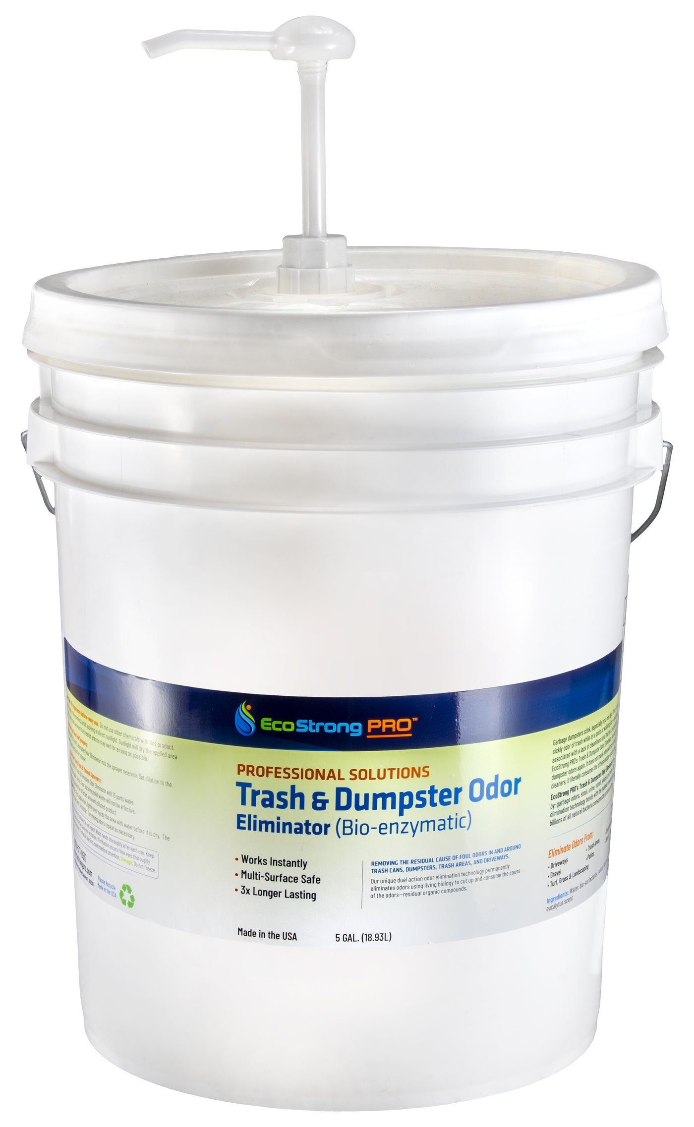 EcoStrong PRO Trash & Dumpster Odor Eliminator