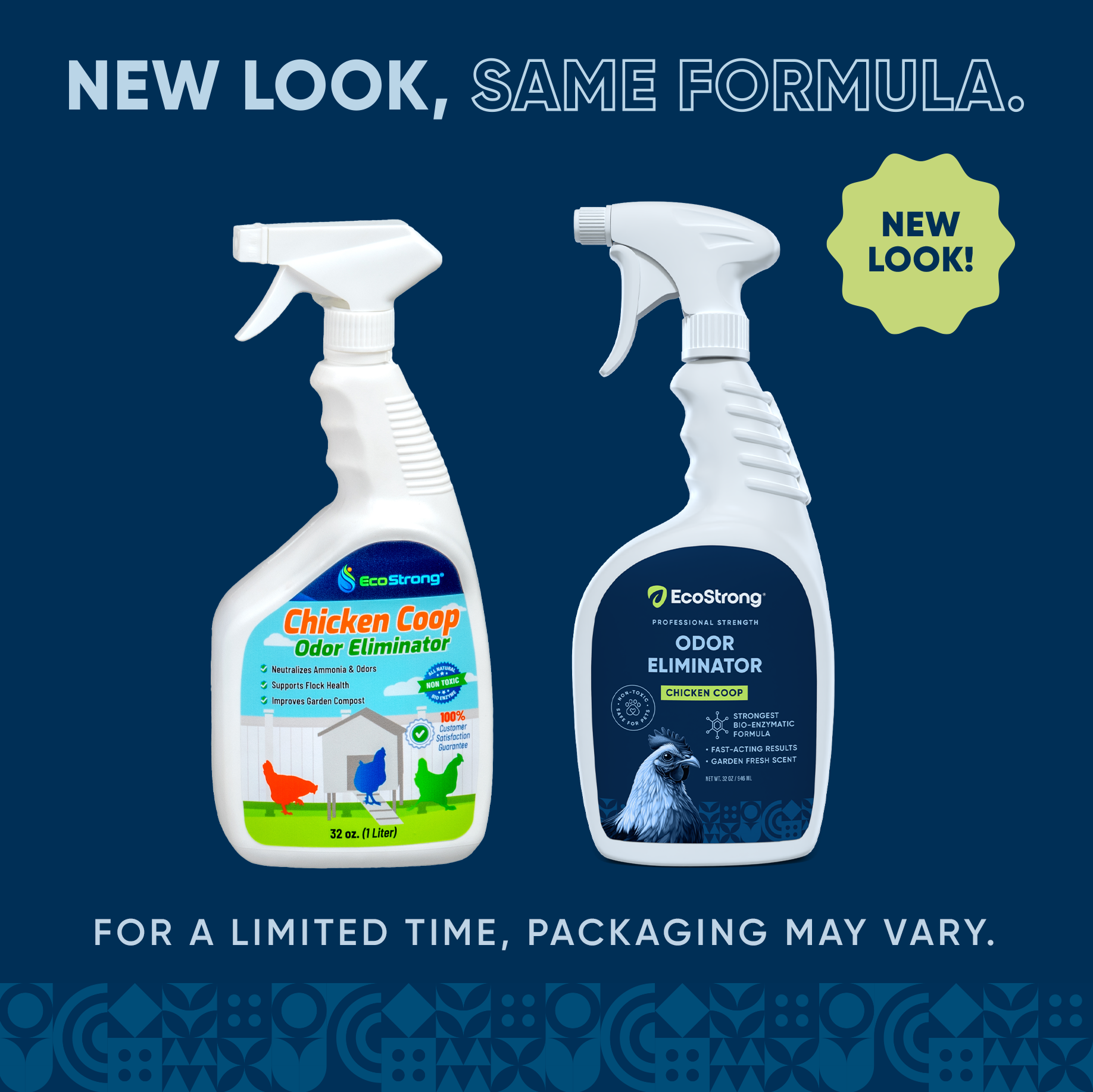 EcoStrong Chicken Coop Odor Eliminator 32 oz #size_32-oz-sprayer-bottle