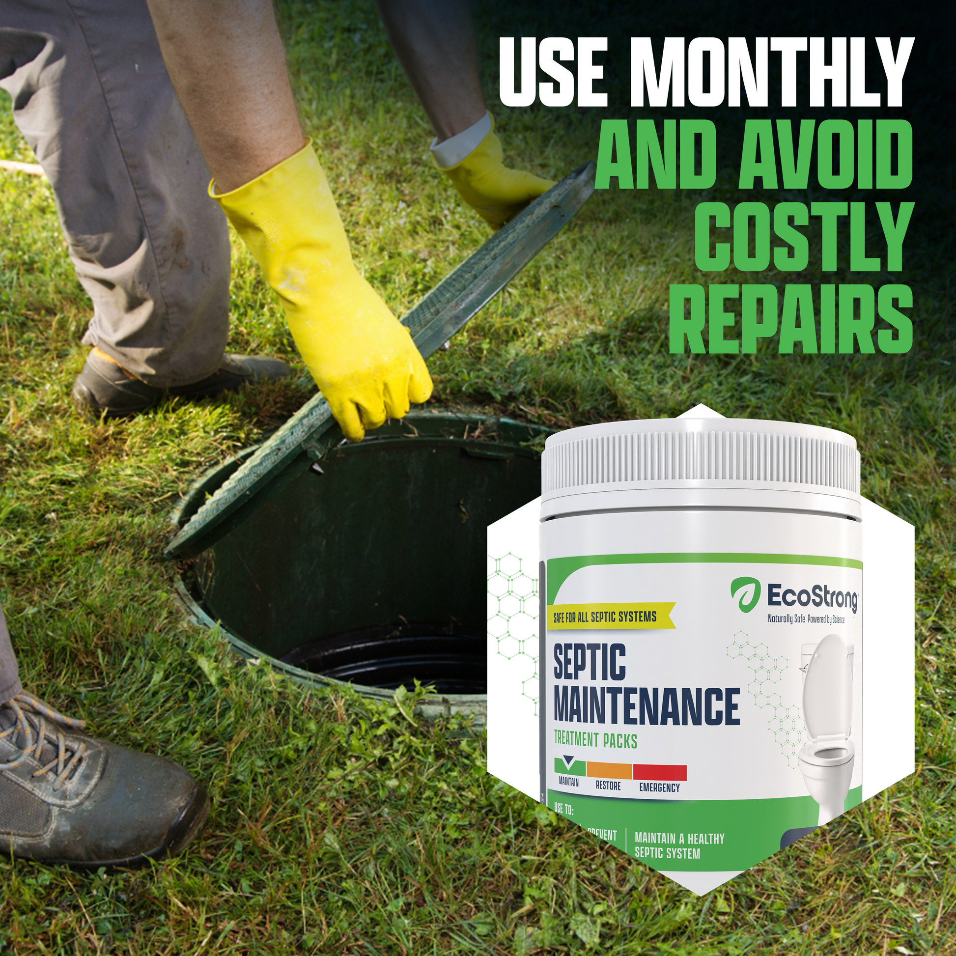 EcoStrong Septic Tank Treatment Packs #size_24-x-1-oz-packs