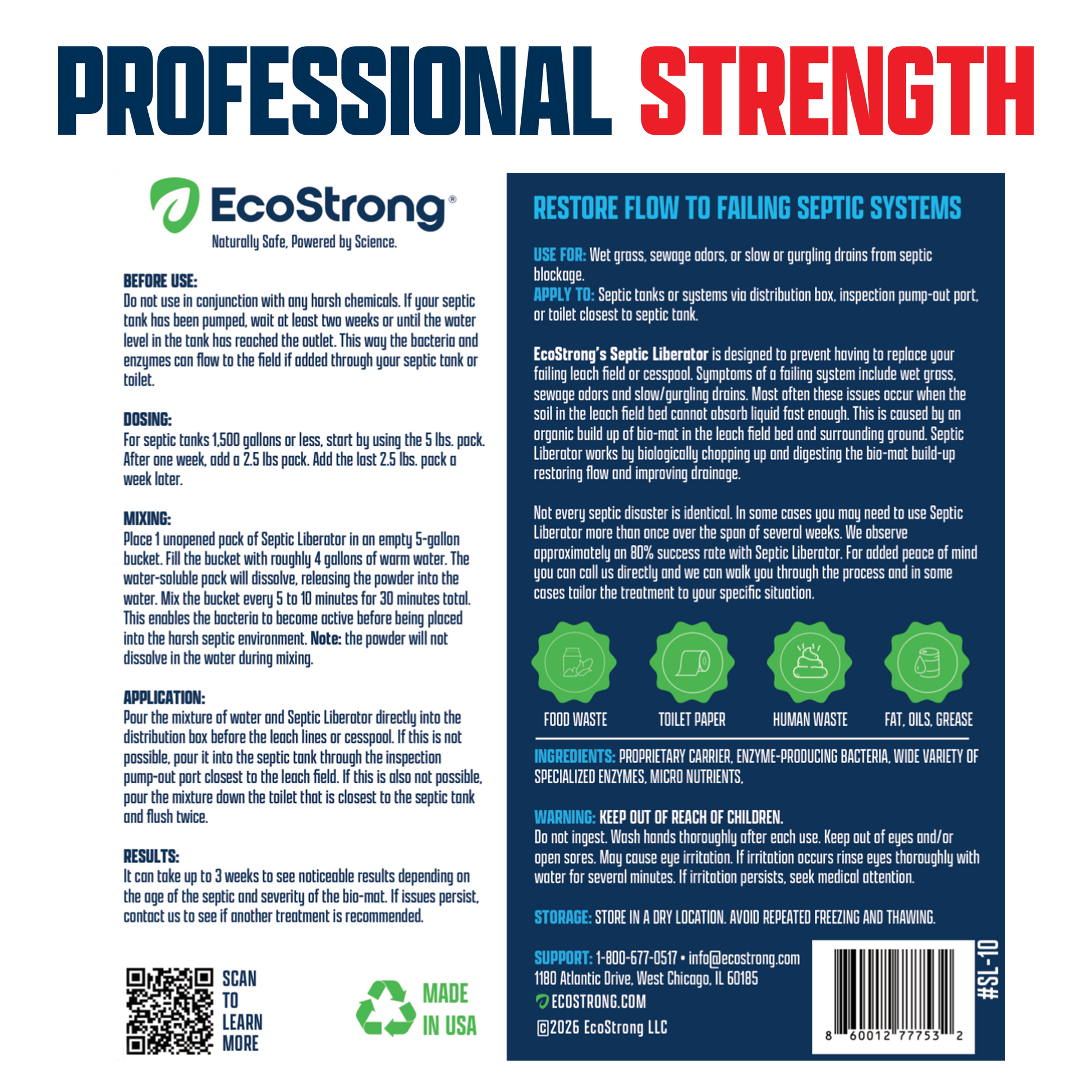 EcoStrong Septic Liberator #size_7-and-1-half-lbs-pail-powder