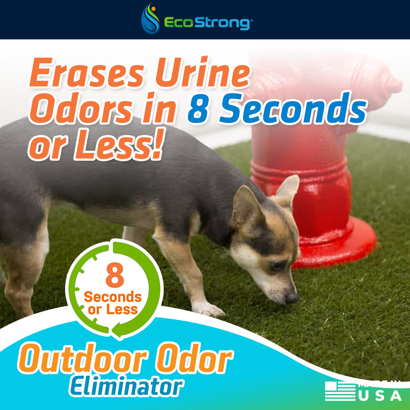 EcoStrong Outdoor Odor Eliminator Spot treatment #size_10-x-2-oz-shots-and-sprayer-bottle