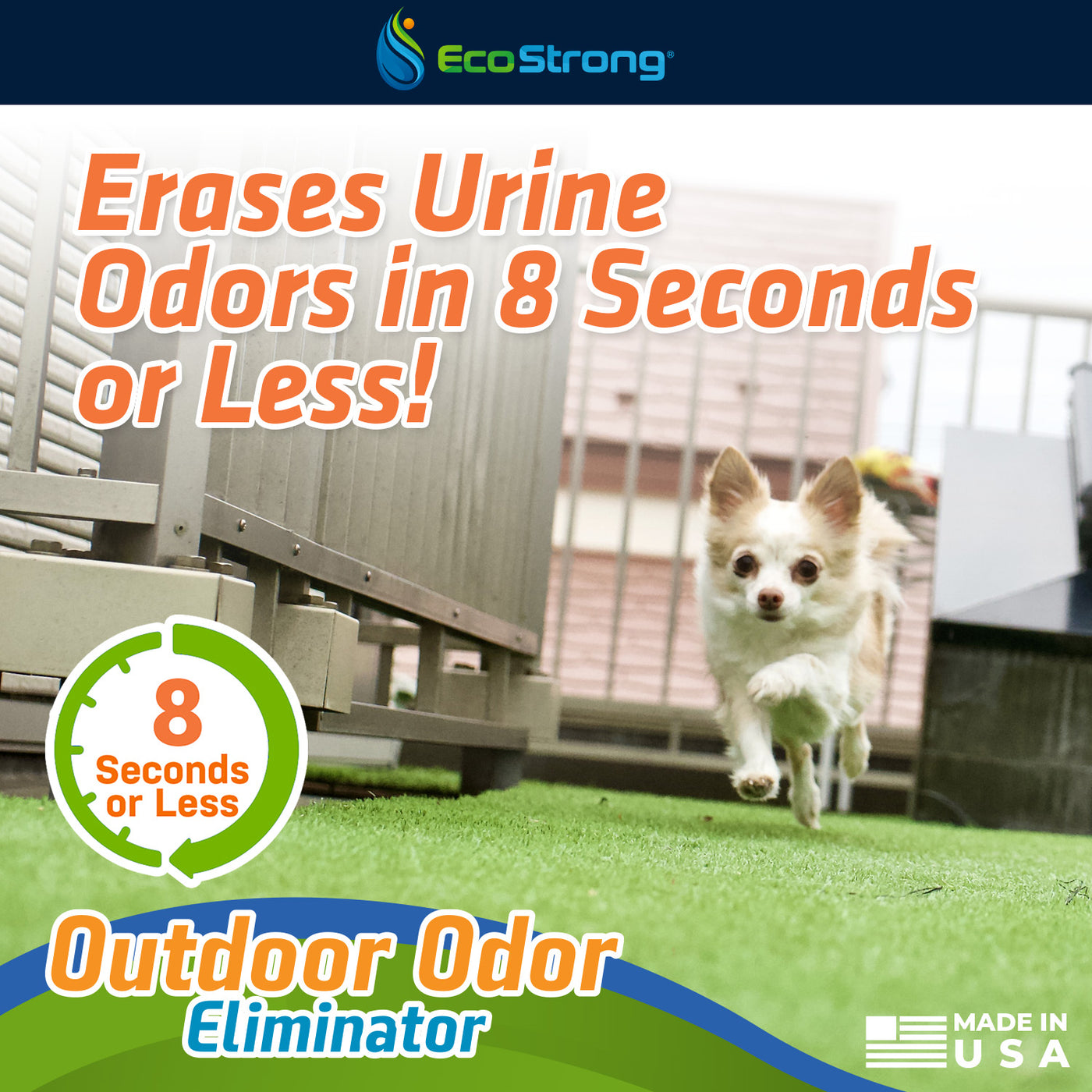 EcoStrong Outdoor Odor Eliminator 1 gallon and 32 oz sprayer #size_32-oz-sprayer-bottle-and-1-gallon-refill