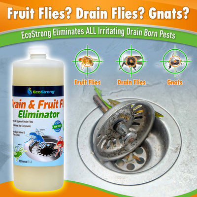 EcoStrong Drain and Fruit Fly Eliminator 32 oz #size_32-oz-bottle