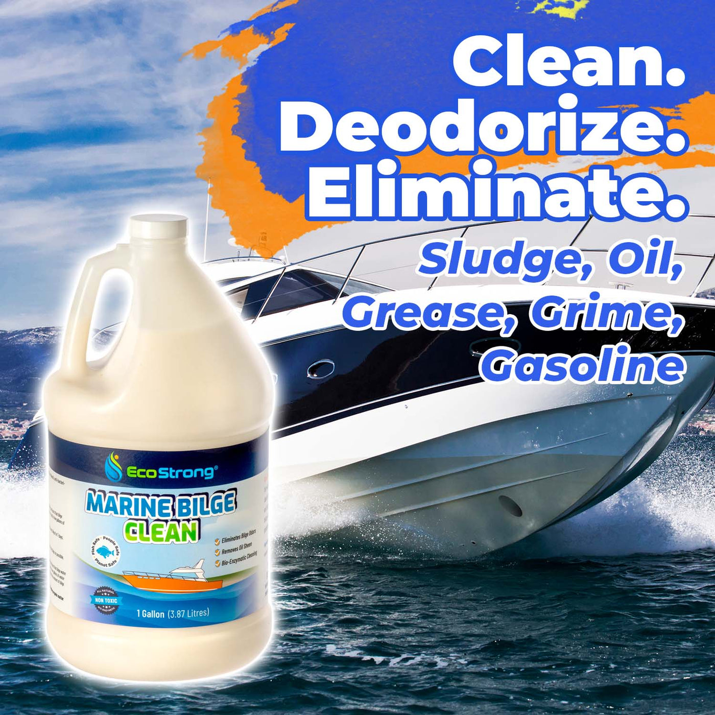 EcoStrong Marine Bilge Clean 1 Gallon #size_1-gallon-jug