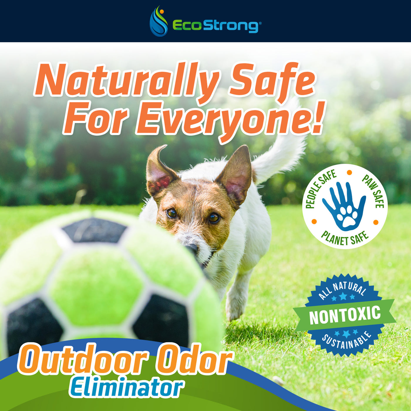 EcoStrong Outdoor Odor Eliminator 1 gallon sprayer #size_1-gallon-jug-and-hose-end-sprayer