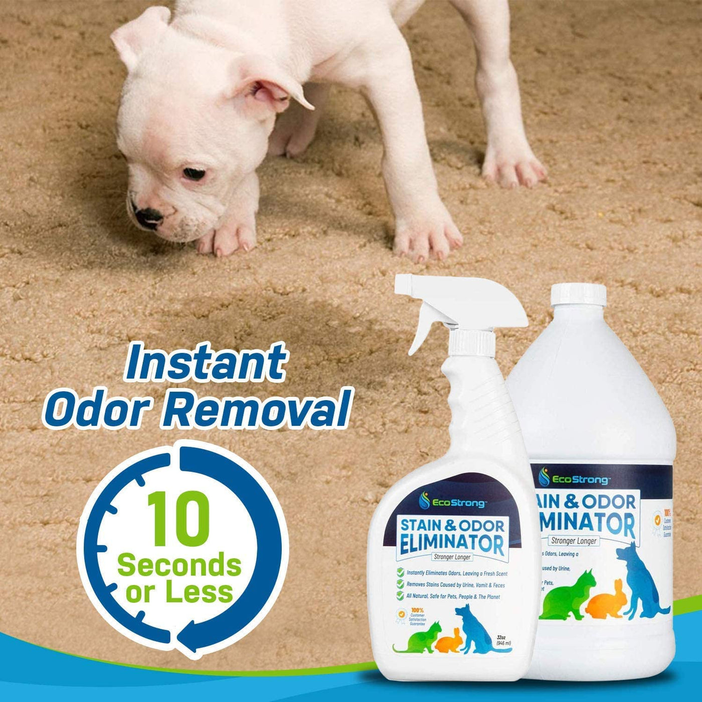 Pet Stain And Odor Eliminator Cat Dog Urine Smell Remover EcoStrong pet-stain-and-odor-eliminator-cat-dog-urine-smell-remover-ecostrong
