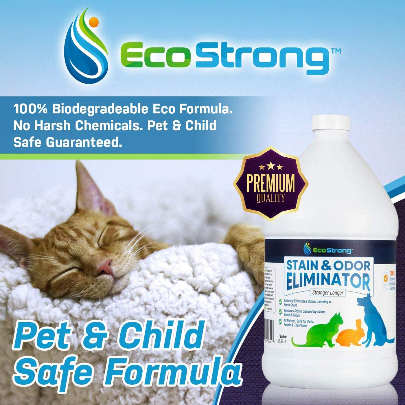 Pet Stain And Odor Eliminator Cat Dog Urine Smell Remover EcoStrong pet-stain-and-odor-eliminator-cat-dog-urine-smell-remover-ecostrong