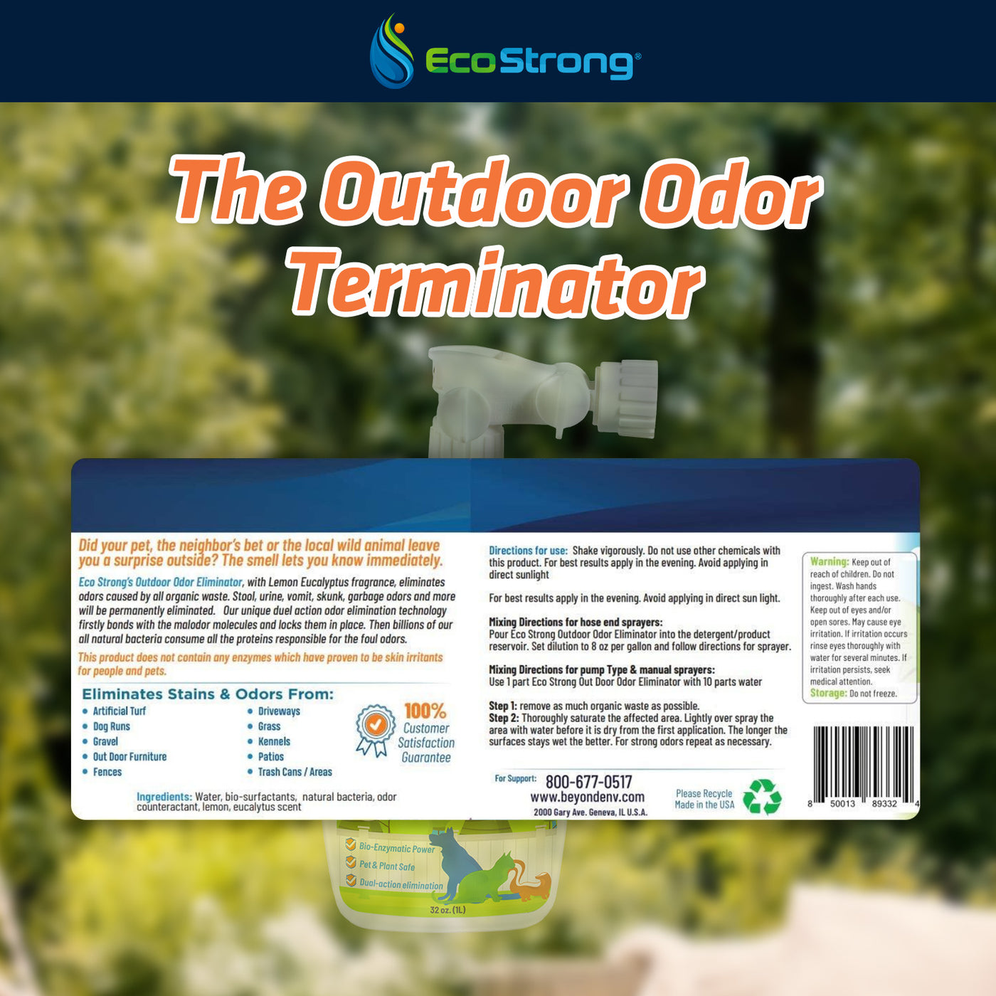 Outdoor Odor Eliminator