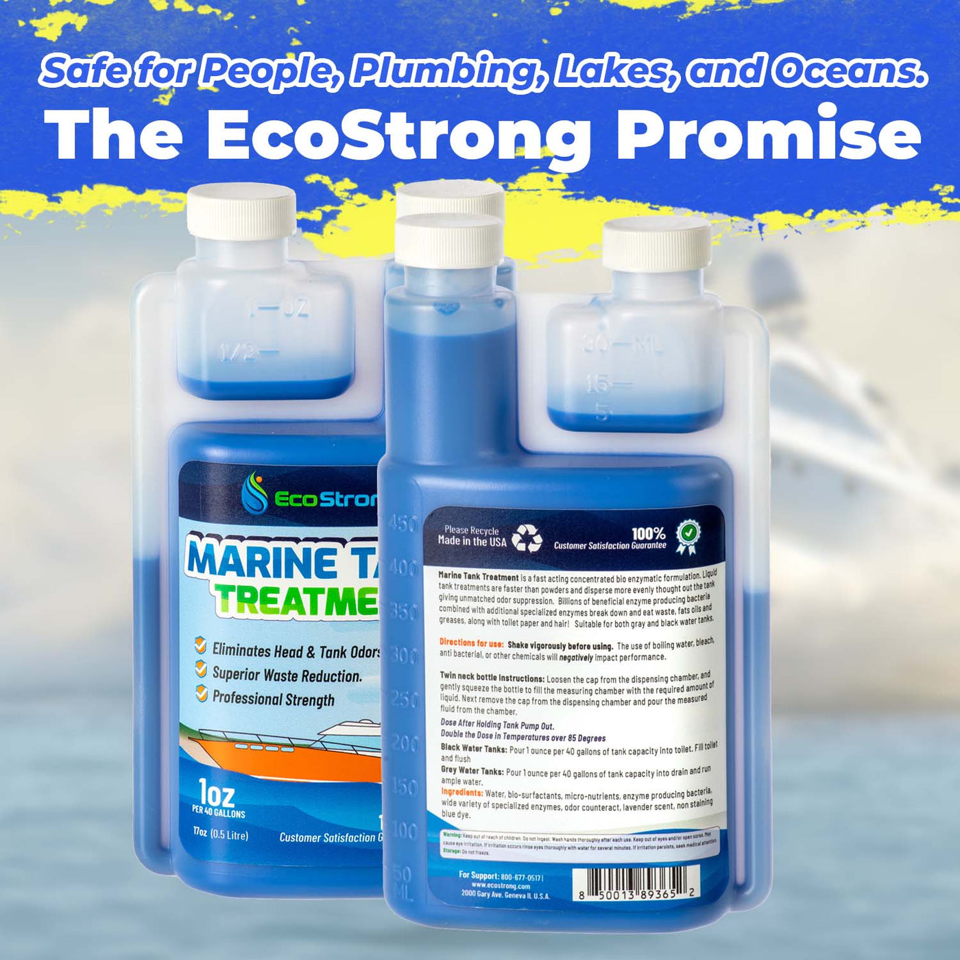EcoStrong Marine Holding Tank Treatment 17 oz #size_17-oz-dispenser-bottle