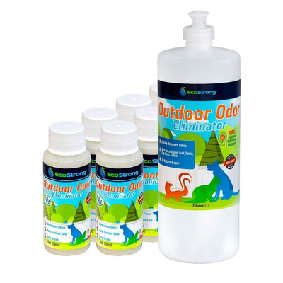 EcoStrong Outdoor Odor Eliminator Spot treatment #size_10-x-2-oz-shots-and-sprayer-bottle