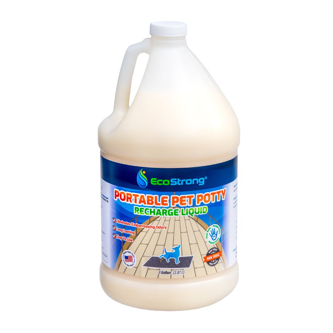 EcoStrong Marine Portable Pet Potty Recharge Liquid 1 gallon #size_1-gallon-jug