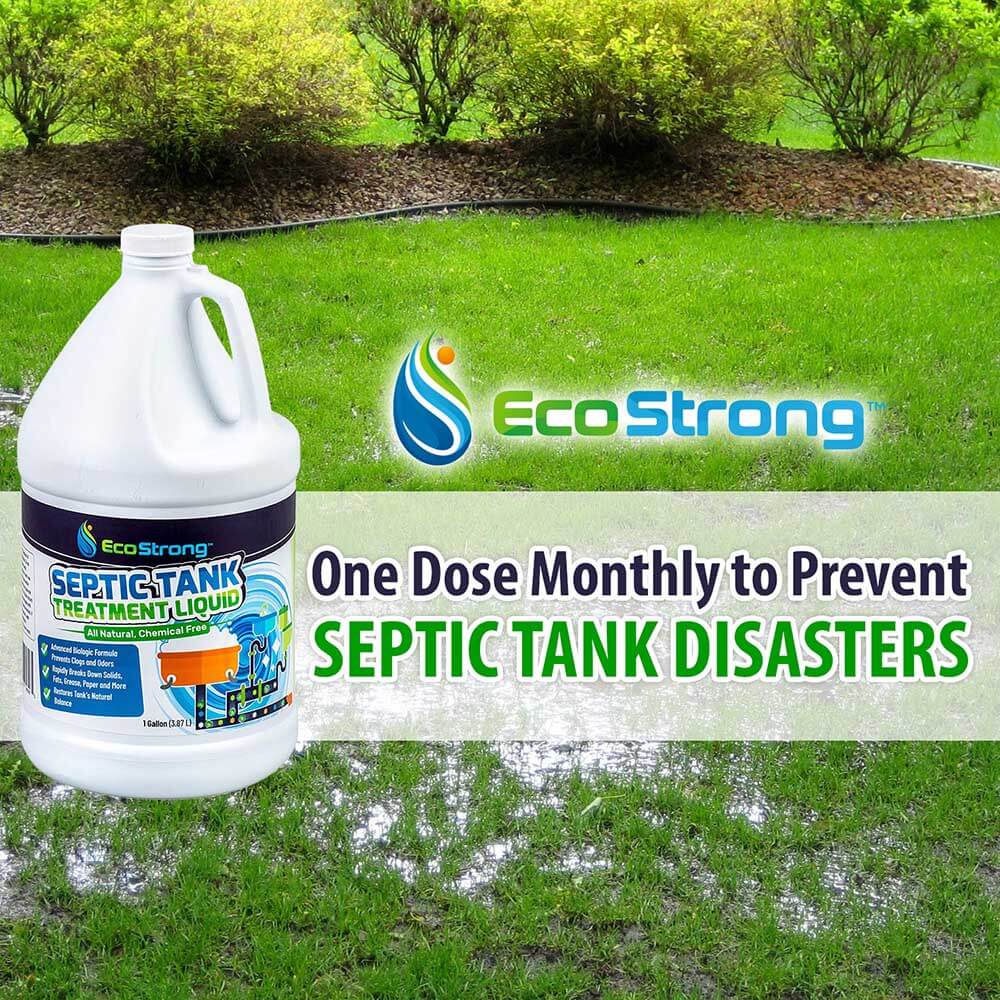 EcoStrong Septic Tank Treatment Liquid 1 Gallon