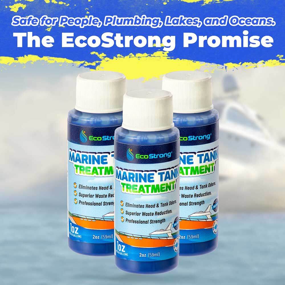 Marine Holding Tank Treatment: Blackwater Enzymatic Additive for Odors –  EcoStrong