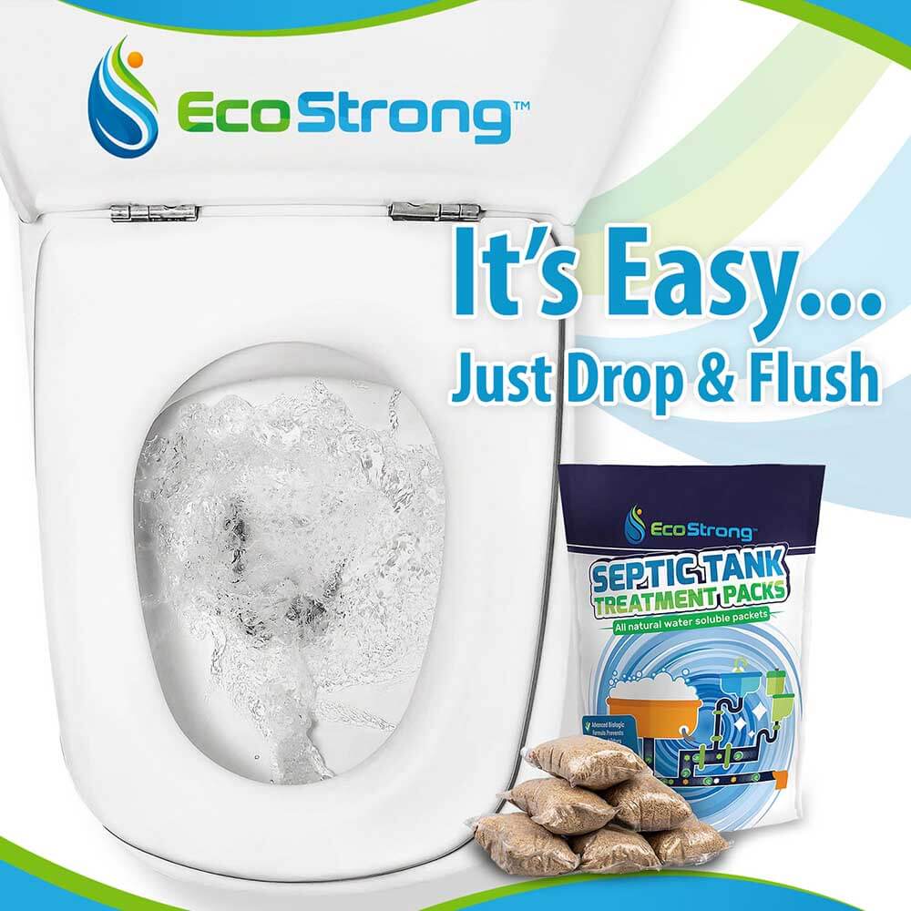 Septic Tank Treatment Packs: Biological Wastewater Treatment Additives –  EcoStrong
